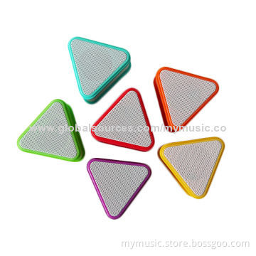 Wireless Bluetooth Mini Speakers with Rechargeable Battery, 400mAh Capacity